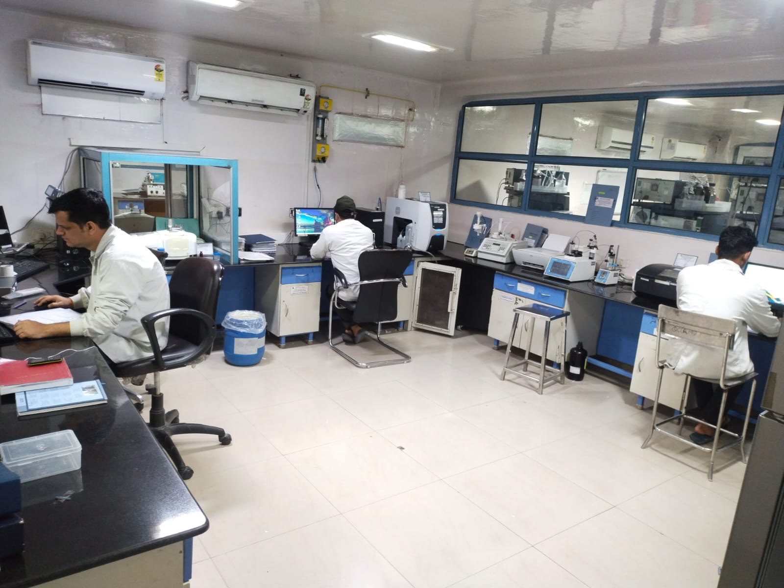 Quality control instrument lab