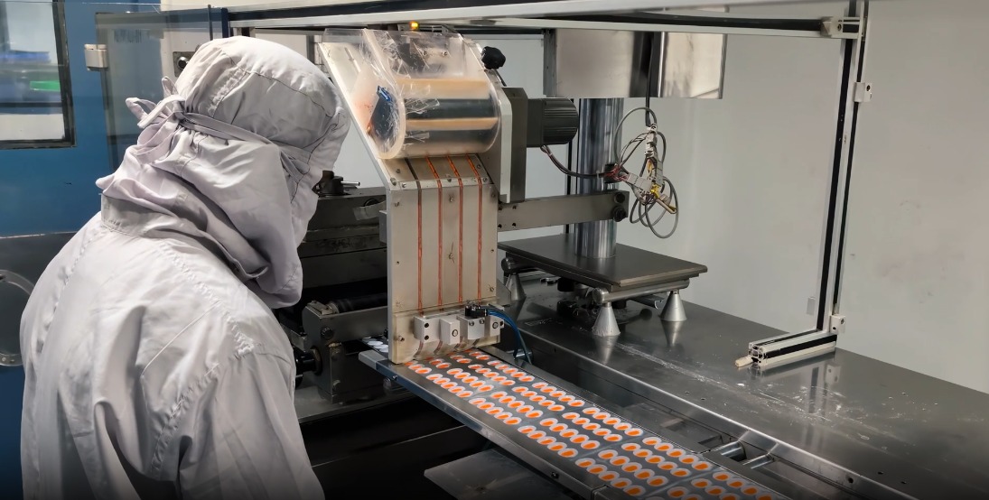 High-speed tablet line
